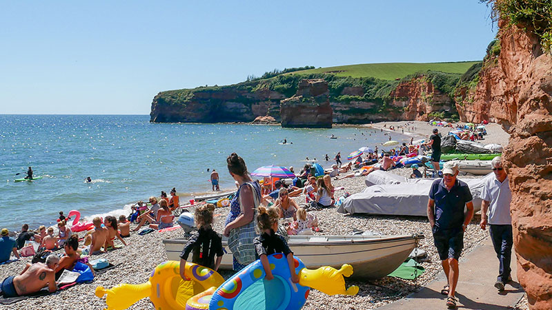 Book your Holiday with Newman's at Ladram Bay
