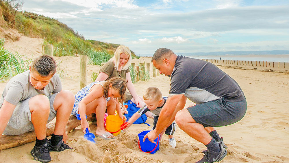 Brean Sands Beach