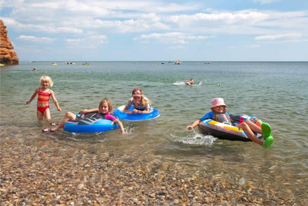 Amazing Beaches at Ladram Bay