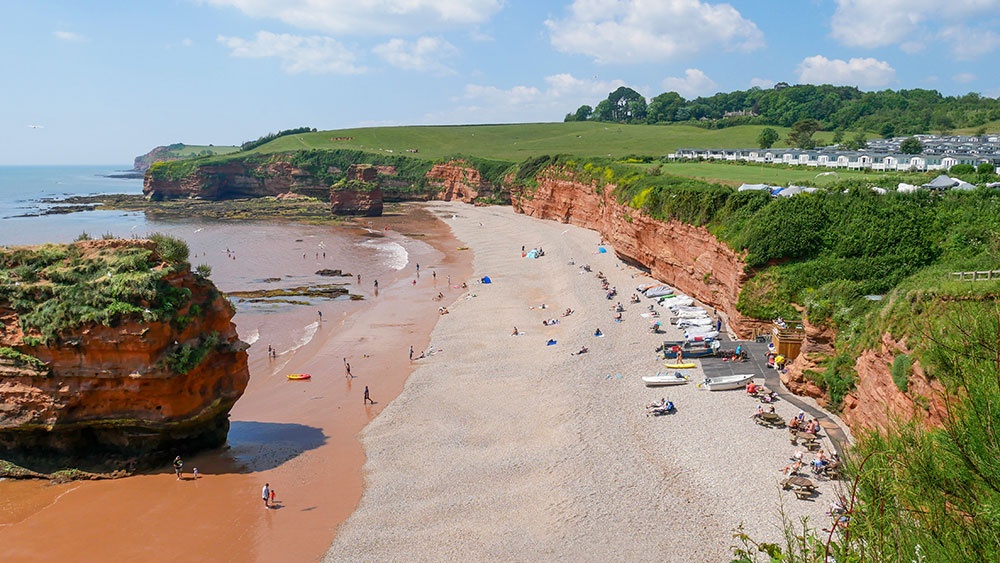 Ladram Bay Beach