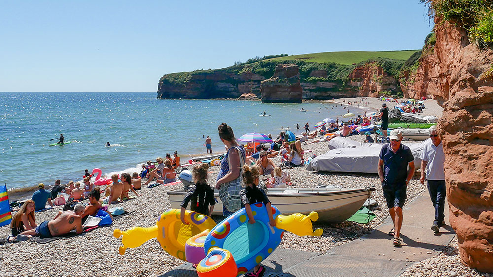 About Ladram Bay About Ladram Bay