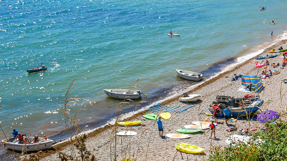 Ladram Bay Beach