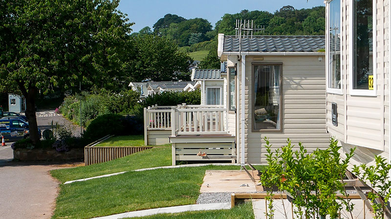 Private Caravan Hire at Ladram Bay