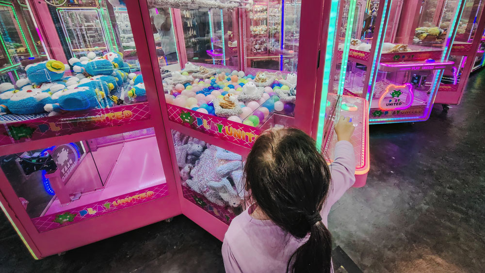 Amusements at Ladram Bay